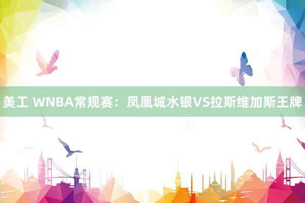 美工 WNBA常规赛：凤凰城水银VS拉斯维加斯王牌